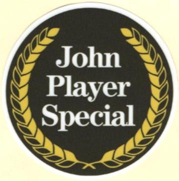 John Player Special sticker #4, Envoi