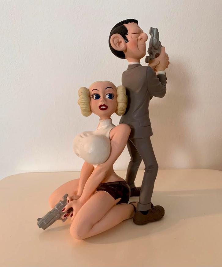 Agent 327 en Olga Lawina (Beeldje Parastone), Verzamelen, Stripfiguren, Zo goed als nieuw, Ophalen of Verzenden