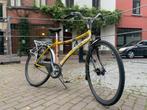 Stijlvolle gele herenfiets – 7 versnellingen & naafdynamo, Fietsen en Brommers, Versnellingen, Zo goed als nieuw, 53 tot 57 cm