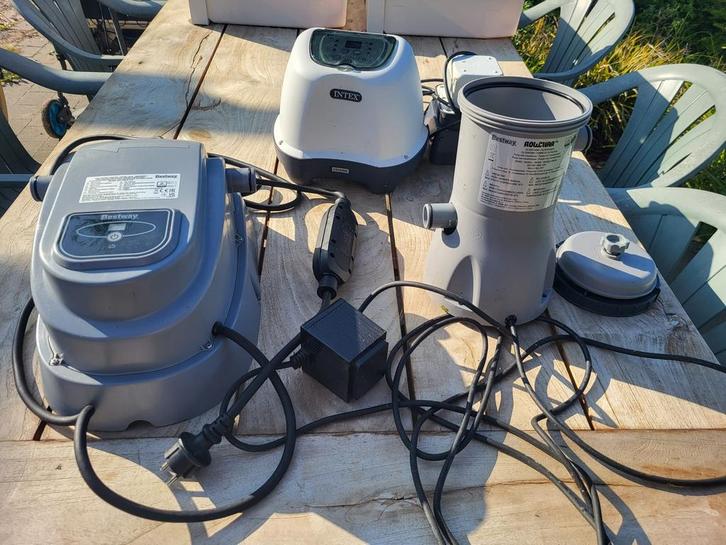 Zwembad filter /warmtepomp/ zoutwatersysteem, Tuin en Terras, Zwembad-toebehoren, Zo goed als nieuw, Filter, Ophalen