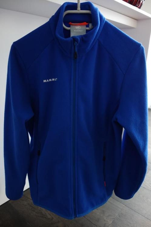 Fine veste polaire bleue "MAMMUT" Envoi compris, Kleding | Dames, Jassen | Winter, Gedragen, Blauw, Verzenden