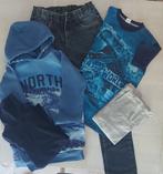 5 stuks (jeans, trui, sweatshirt, t-shirt) 13y/158 cm, Kinderen en Baby's, Kinderkleding | Maat 158, Ophalen, Gebruikt, Jongen