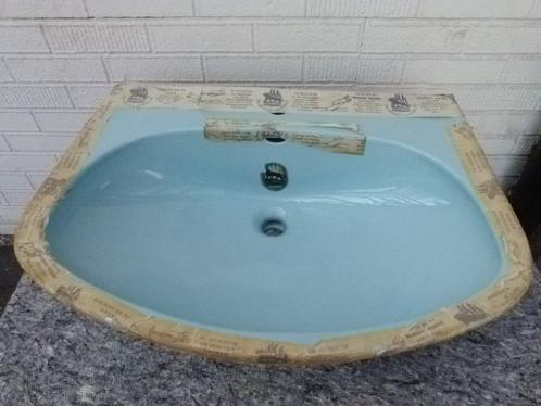 vintage wastafels lavabo´s 70er j. nieuwe oude stock deel 3, Doe-het-zelf en Bouw, Sanitair, Nieuw, Wastafel, Ophalen