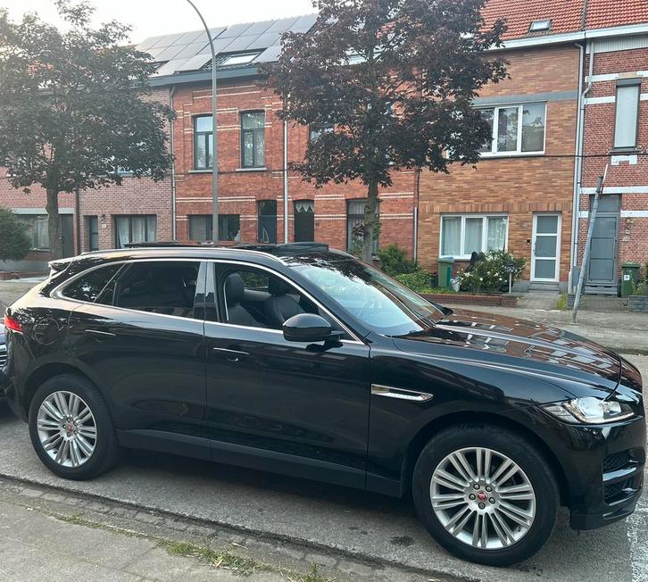 Jaguar F Pace Full Option Digi Dashboard Pano, Auto's, Jaguar, Particulier, F-Pace, 4x4, ABS, Achteruitrijcamera, Adaptieve lichten