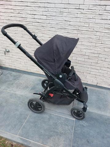 Buggy + maxi-cosi, Kinderen en Baby's, Ophalen, Gebruikt, Maxi-Cosi, Verstelbare rugleuning