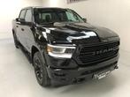 DODGE RAM 5.7i V8 LARAMIE SPORT FULL BLACK ECHAPPEMENT SPORT, Auto's, Dodge, Automaat, Parkeersensor, Zwart, Leder