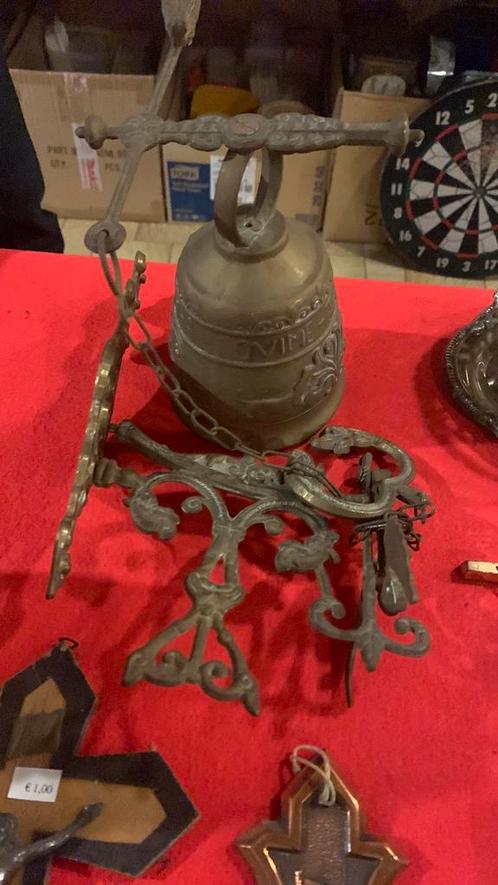 Koperen deurbel, Antiquités & Art, Antiquités | Bronze & Cuivre, Cuivre, Enlèvement