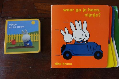 2 boekjes Nijntje : flapjes boek en blokboekje, Livres, Livres pour enfants | 0 an et plus, Utilisé, 2 à 3 ans, Enlèvement ou Envoi