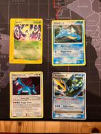 4 pokemon kaarten, Ophalen of Verzenden, Gebruikt, Meerdere kaarten