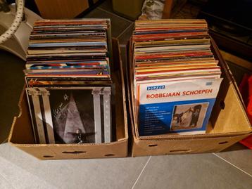 Lot van 200+ voornamelijk Nederlandstalige Vinyl disponible aux enchères