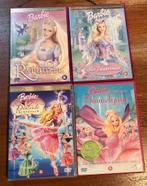 4 DVD’s Barbie, Cd's en Dvd's, Zo goed als nieuw, Ophalen