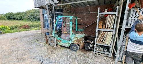 Chariot élévateur Clark / Mitsubishi 2,5 t, Zakelijke goederen, Machines en Bouw | Heftrucks en Intern transport, Heftruck, Benzine
