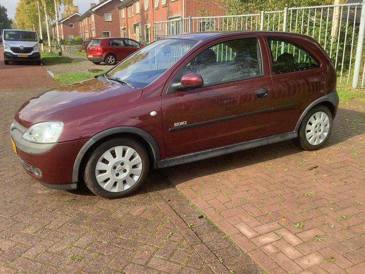 2002 Opel Corsa 1.2-16V Elegance Personenauto, Auto's, Opel, Bedrijf, Corsa, Overige brandstoffen, Euro 4, Stadsauto, Handgeschakeld
