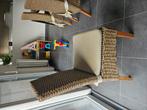 8 rieten eetkamerstoelen, Huis en Inrichting, Ophalen, Gebruikt, Overige kleuren, Riet of Rotan