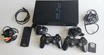 PS 2 console met 18 PS2 games,memorycard, afstandsbediening, Ophalen of Verzenden