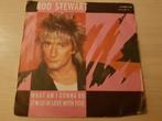 disque vinyl 45 tours rod stewart, Cd's en Dvd's, Vinyl | Pop, Ophalen of Verzenden, Zo goed als nieuw, 1980 tot 2000