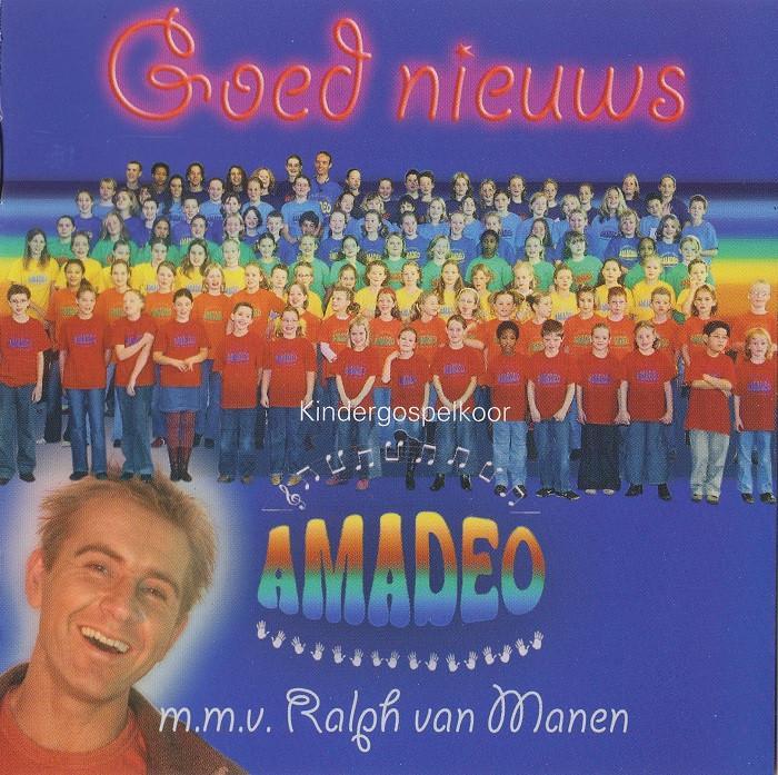 Sale> CD AMADEO - Goed Nieuws met Ralph van Manen >NIEUW, Cd's en Dvd's, Cd's | Religie en Gospel, Nieuw in verpakking, Gospel