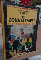 kuifje de zonnetempel met linnen rug  Sc copyright 1949, Boeken, Eén stripboek, Ophalen of Verzenden, Gelezen, Herge