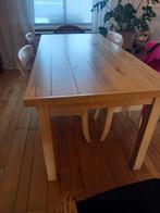Eiken eettafel, Huis en Inrichting, Ophalen, Gebruikt, Eikenhout, 50 tot 100 cm