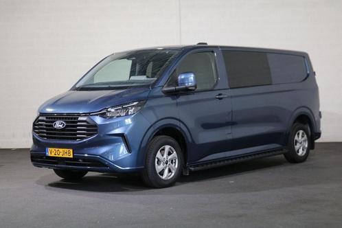 Ford Transit Custom 2.0 TDci L2 H1 DC Limited Automaat Airco, Auto's, Bestelwagens en Lichte vracht, ABS, Centrale vergrendeling