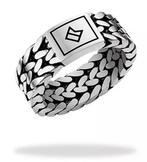 RING CAPTAIN MET 60% KORTING! 💯%NIEUW, ORIGINEEL, 19 tot 20, Heer, Nieuw, Ophalen of Verzenden