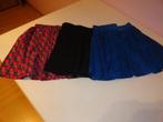 3 Rokjes maat 128 voor 6 euro, Fille, Robe ou Jupe, Envoi, Neuf