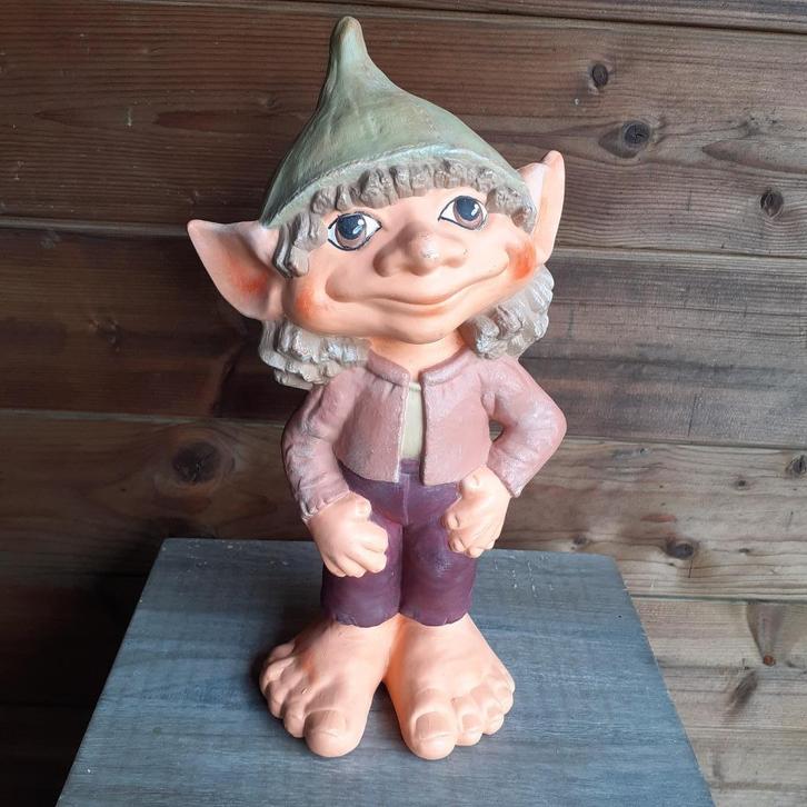 stenen beeldjes trollen en heksen, Verzamelen, Beelden en Beeldjes, Ophalen