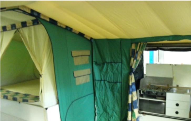 Cabanon Mistral Vouwwagen 4-6 personen, Caravans en Kamperen, Vouwwagens, Cabanon, tot en met 6, Meerkleurig, Aanwezig, Ophalen