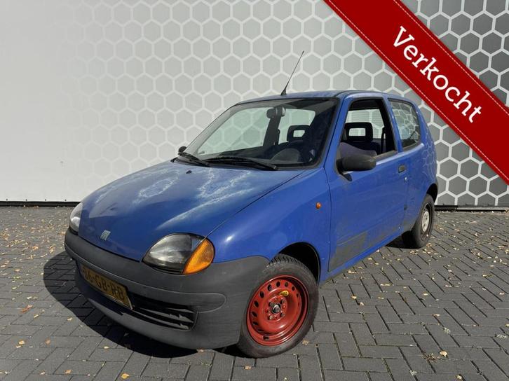Fiat Seicento 1100 ie Sporting inruilkoopje, Auto's, Fiat, Bedrijf, Seicento, Alarm, Centrale vergrendeling, Elektrische ramen