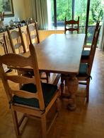 Table à manger en chêne massif, Maison & Meubles, Tables | Tables à manger, Chêne, Rectangulaire, 50 à 100 cm, Utilisé