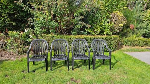 tuinstoelen, Tuin en Terras, Tuinstoelen, Gebruikt, Plastic, Stapelbaar, Ophalen