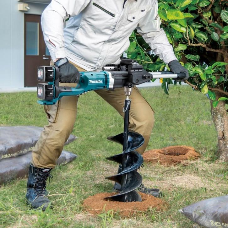 Perceuse au sol sans fil MAKITA DDG460 2 x 18 V — À LOUER, Jardin & Terrasse, Outils à main, Tarière, Enlèvement