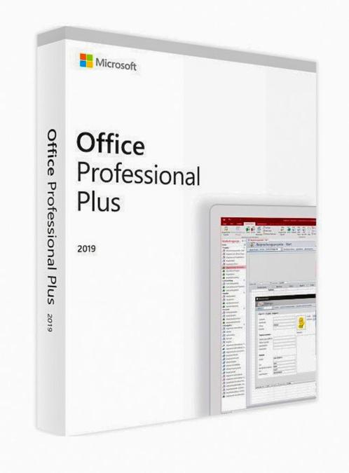 Microsoft Office 2019 Professional Plus (5 pc's)  1 sleutel, Computers en Software, Office-software, Nieuw, Windows, Access, Excel