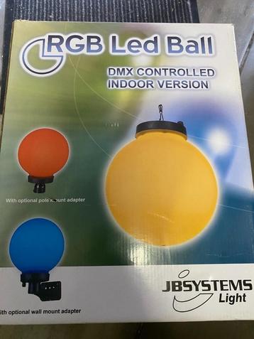RGB Led ball 6 stuks beschikbaar voor biedingen