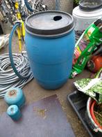 regenton - blauw - 120 liter, 75 tot 150 liter, Ophalen, Gebruikt, Kunststof