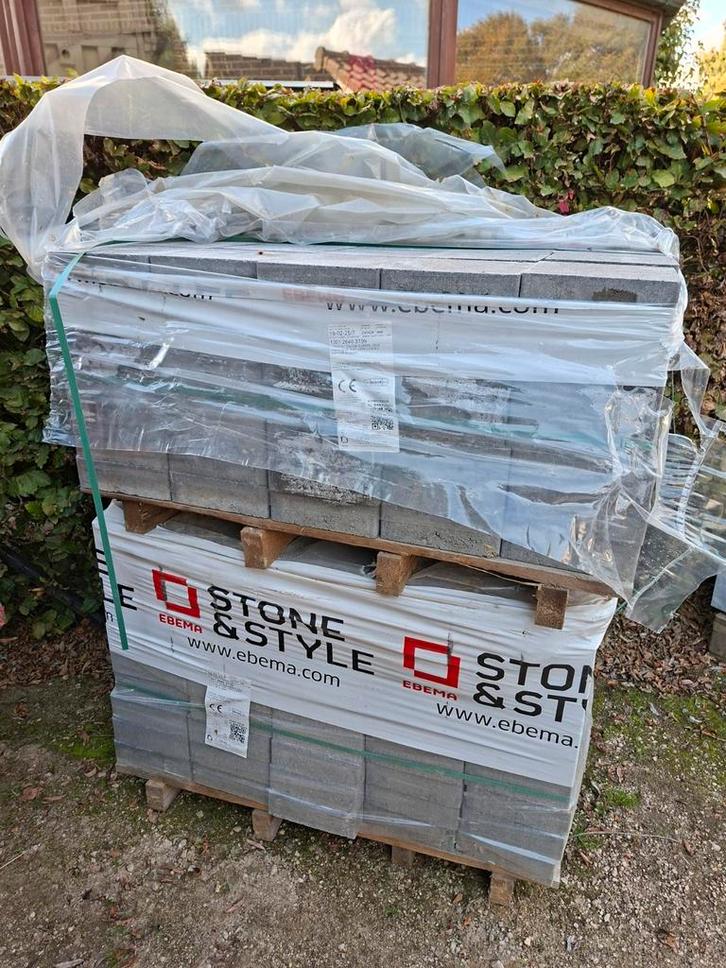 ⚠️ Pavé Klinkers gris neuf 20x20x6 10.20 M2 lire descriptif, Doe-het-zelf en Bouw, Metselstenen, Zo goed als nieuw, Beton, Ophalen of Verzenden