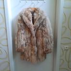 bontmantel van zilvervos, Kleding | Dames, Beige, Gedragen, Ophalen, ANDERE