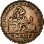 België 2 centimes, 1902-1909  Nederlands - KONING DER BELGEN, Overig, Ophalen of Verzenden, Losse munt