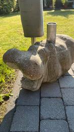 Parasolvoet hippo, Tuin en Terras, Ophalen, Zo goed als nieuw, Parasolvoet
