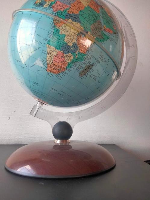 1970s vintage globe wereldbol Nova Rico Florence Italy, Maison & Meubles, Accessoires pour la Maison | Globes, Utilisé, Enlèvement ou Envoi