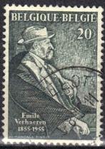 Belgie 1955 - Yvert/OBP 967 - Dichter Emile Verhaeren (ST), Postzegels en Munten, Verzenden, Kunst, Gestempeld, Gestempeld