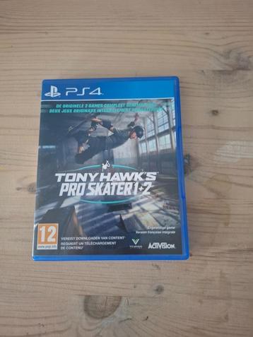 Tony Hawk's pro skater 1+2 Playstation 4 game beschikbaar voor biedingen