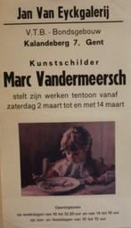 Marc Vandermeersch affiche Jan Van Eyckgalerij, Verzamelen, Ophalen of Verzenden