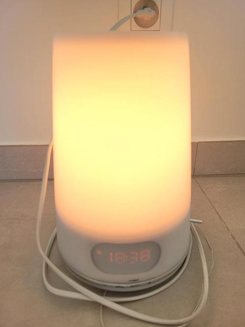 Philips Wake Up Lamp HF3485, Elektronische apparatuur, Wekkers, Gebruikt, Digitaal, Ophalen of Verzenden