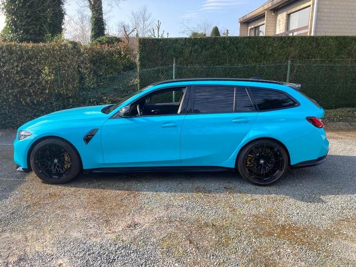 BMW M3 G81 Touring CS Competition XDrive full option carbon, Auto's, BMW, Particulier, 3 Reeks, 360° camera, 4x4, ABS, Achteruitrijcamera