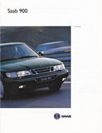 Brochure Saab 900 06-1993 DUITSLAND, Livres, Autres marques, Saab, Utilisé, Enlèvement ou Envoi