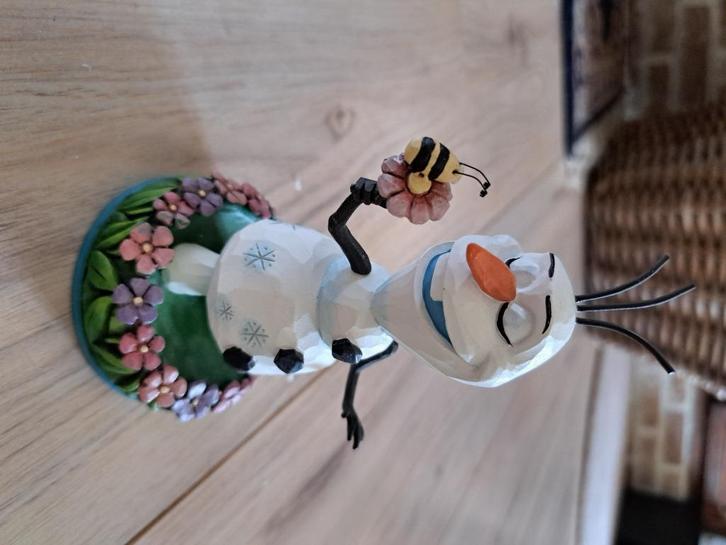 Disney Traditions Olaf Dreaming of Summer zeer zeldzaam, Verzamelen, Disney, Zo goed als nieuw, Beeldje of Figuurtje, Overige figuren