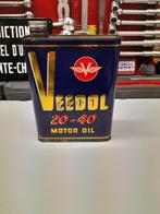 oude lege oliekan veedol 20/40 motorolie, Verzamelen, Merken en Reclamevoorwerpen, Verzenden, Gebruikt, Overige typen