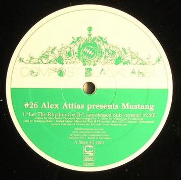 Alex Attias présente Mustang — Let The Rhythm Get In, Enlèvement ou Envoi, Utilisé