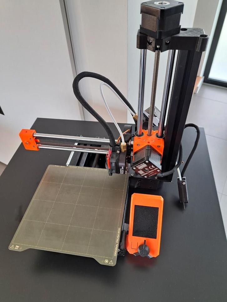Prusa mini met Bondtech nozzle en enclosure, Computers en Software, 3D Printers, Zo goed als nieuw, Ophalen